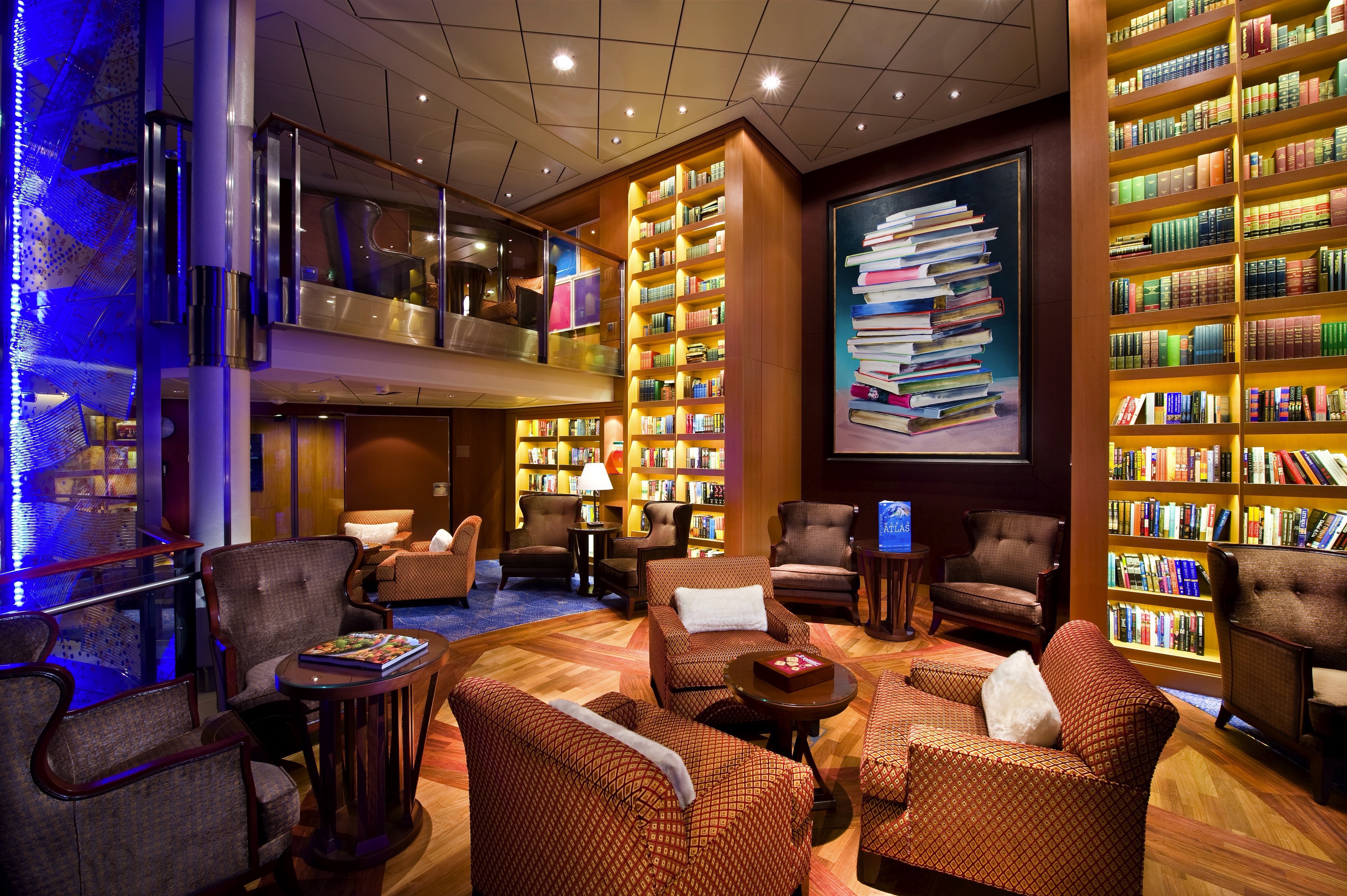 Celebrity Solstice - The Library